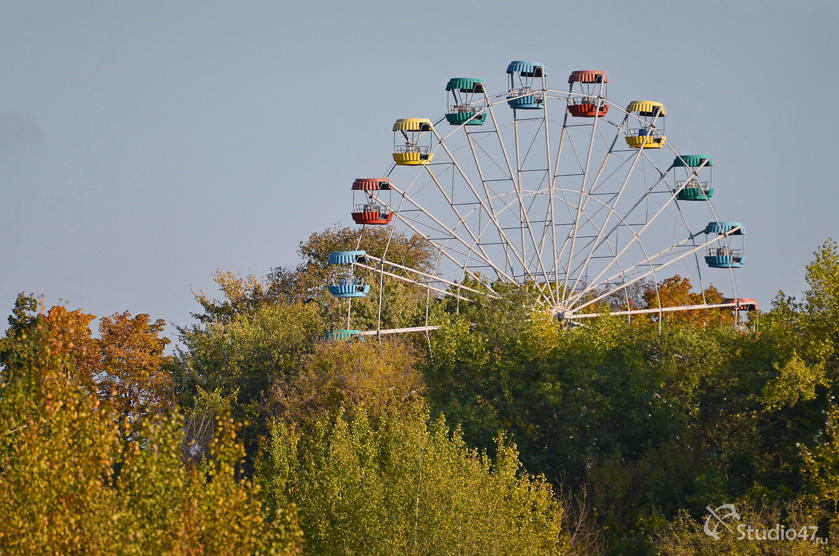 Чёртово колесо в Борисоглебске