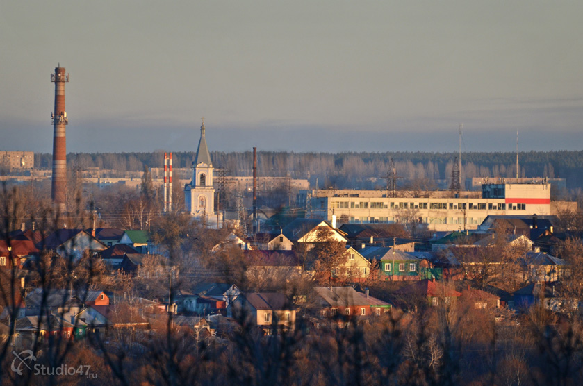 Панорама города Борисоглебска Воронежской области