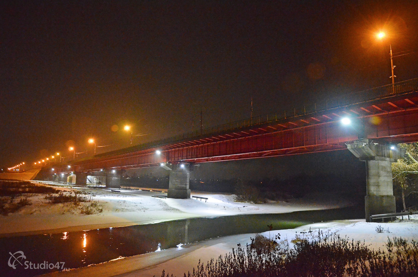 Красный мост в Борисоглебске