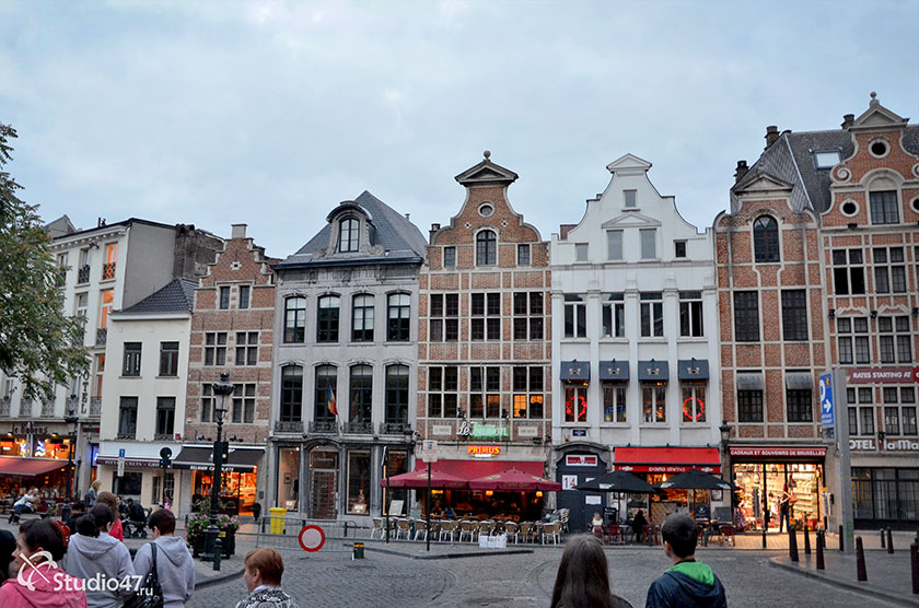 Улица Монтань в Брюсселе