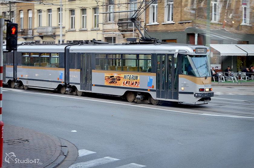 Брюссель - трамвай