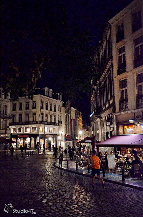Брюссель - улица Монтань