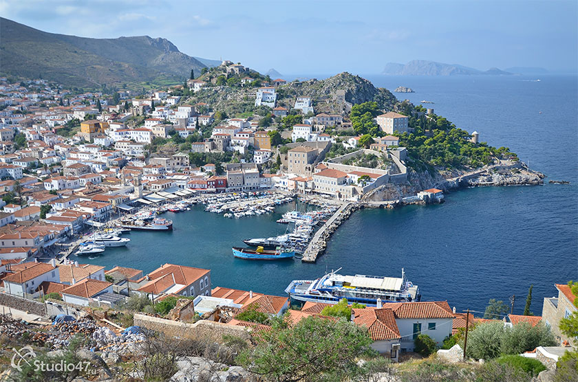 Остров Гидра в Греции