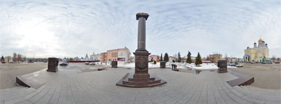 Красная площадь перед Вознесенским собором