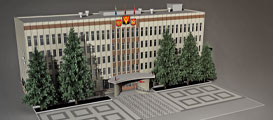 Фасад здания администрации БГО