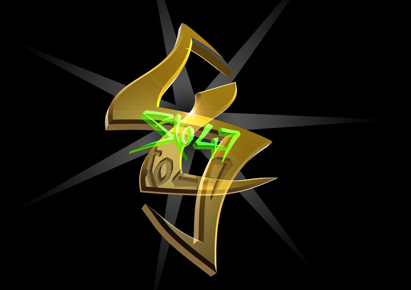 3D версия логотипа