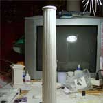 Фуст колонны с базой